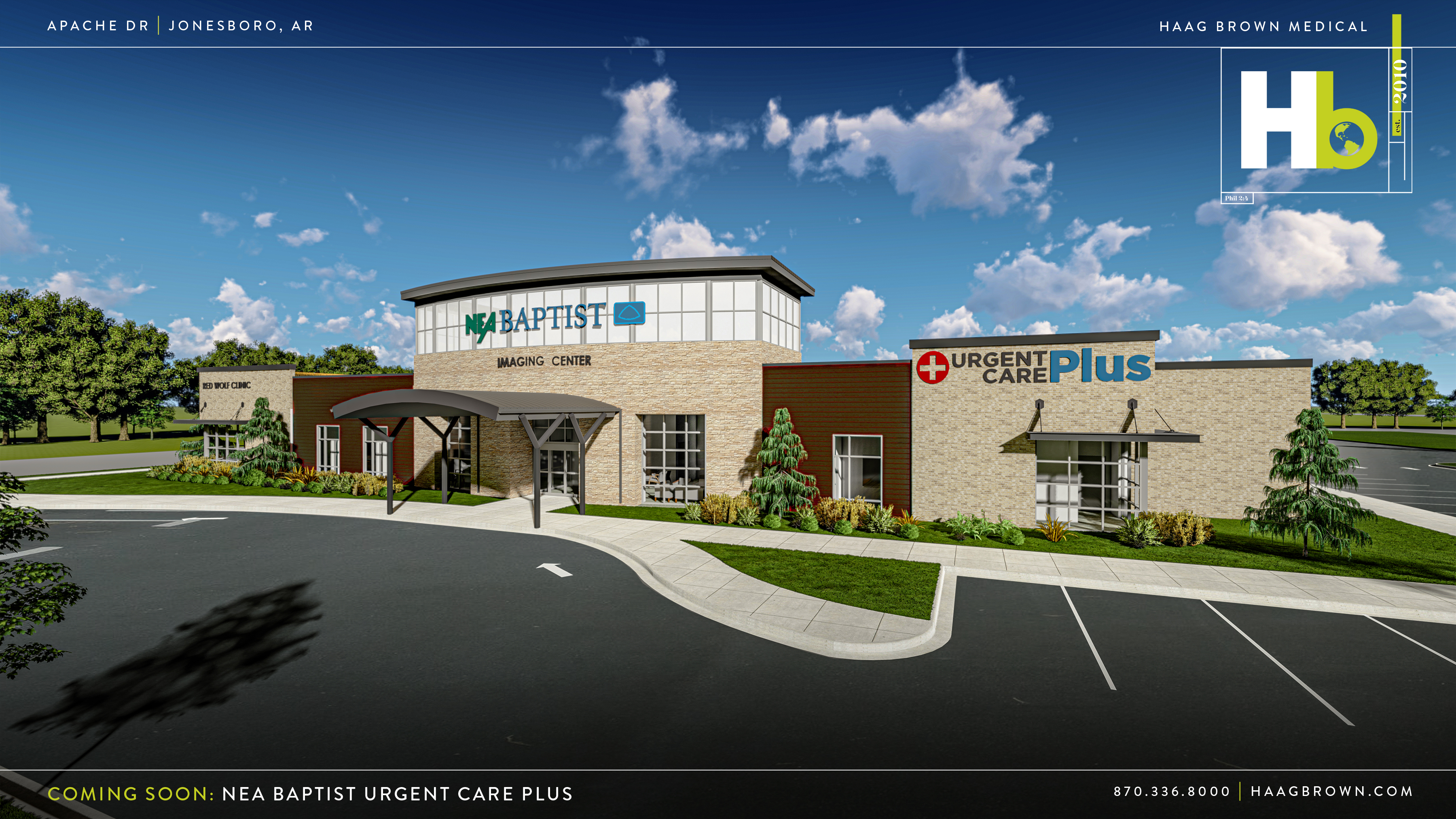 Higher Level of Urgent Care Coming to Jonesboro · project image 3