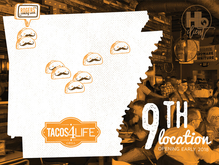 Tacos 4 Life Coming to Rogers, Arkansas · project image 1