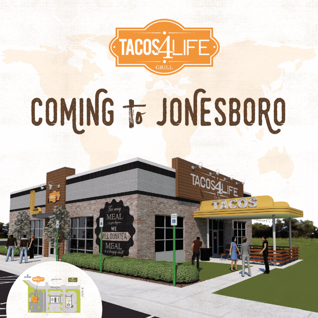 Tacos 4 Life Coming to Jonesboro, Arkansas · project image 1