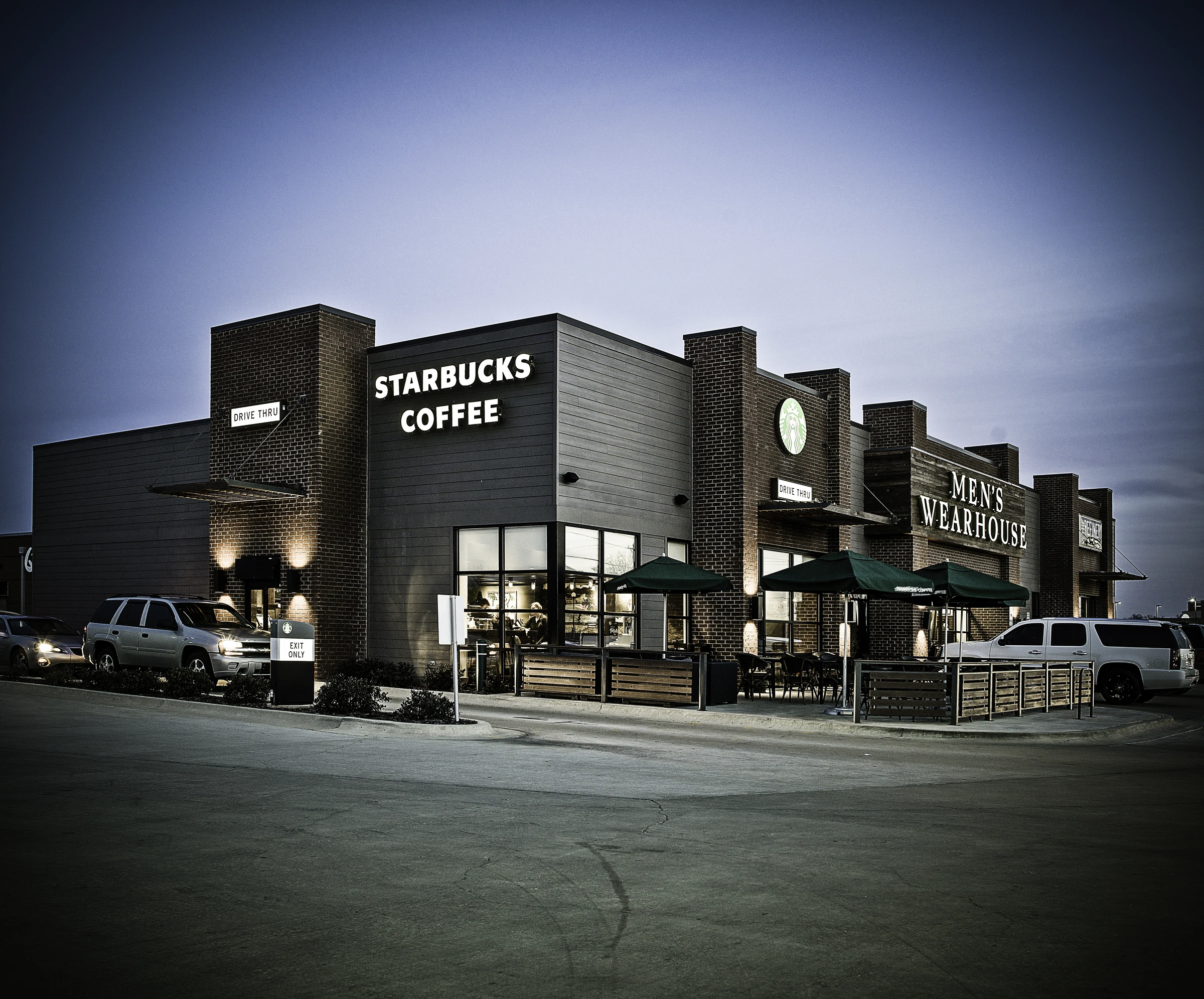 Starbucks · Red Wolf Boulevard